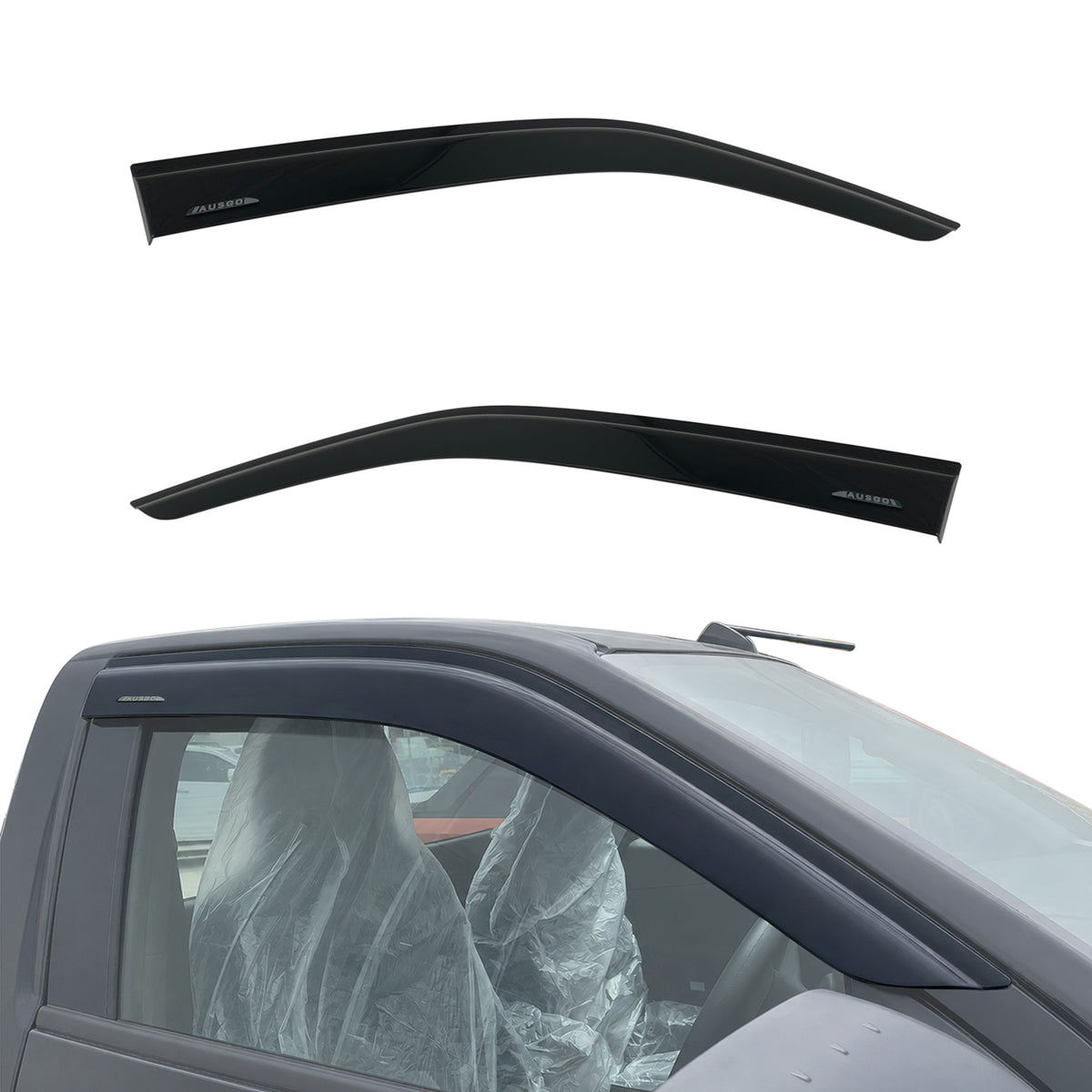 Injection Weather Shields for ISUZU D-MAX DMAX Single / Extra Cab 2020-Onwards