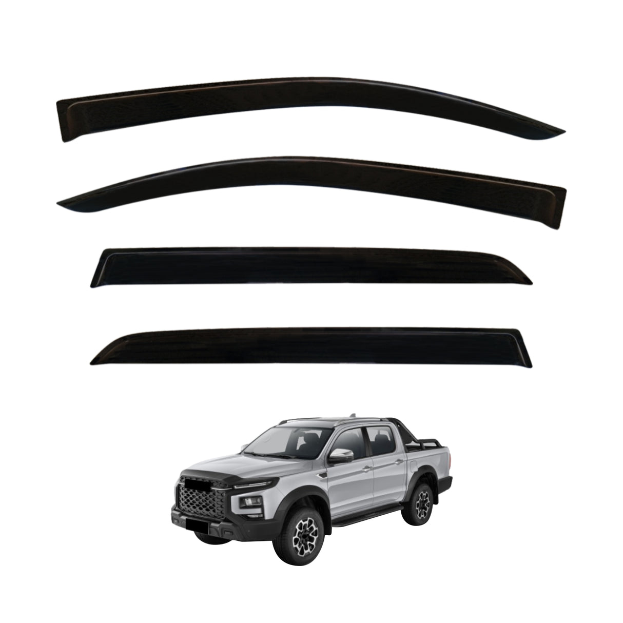 Luxury Weather Shields for JAC T9 2024-Onwards