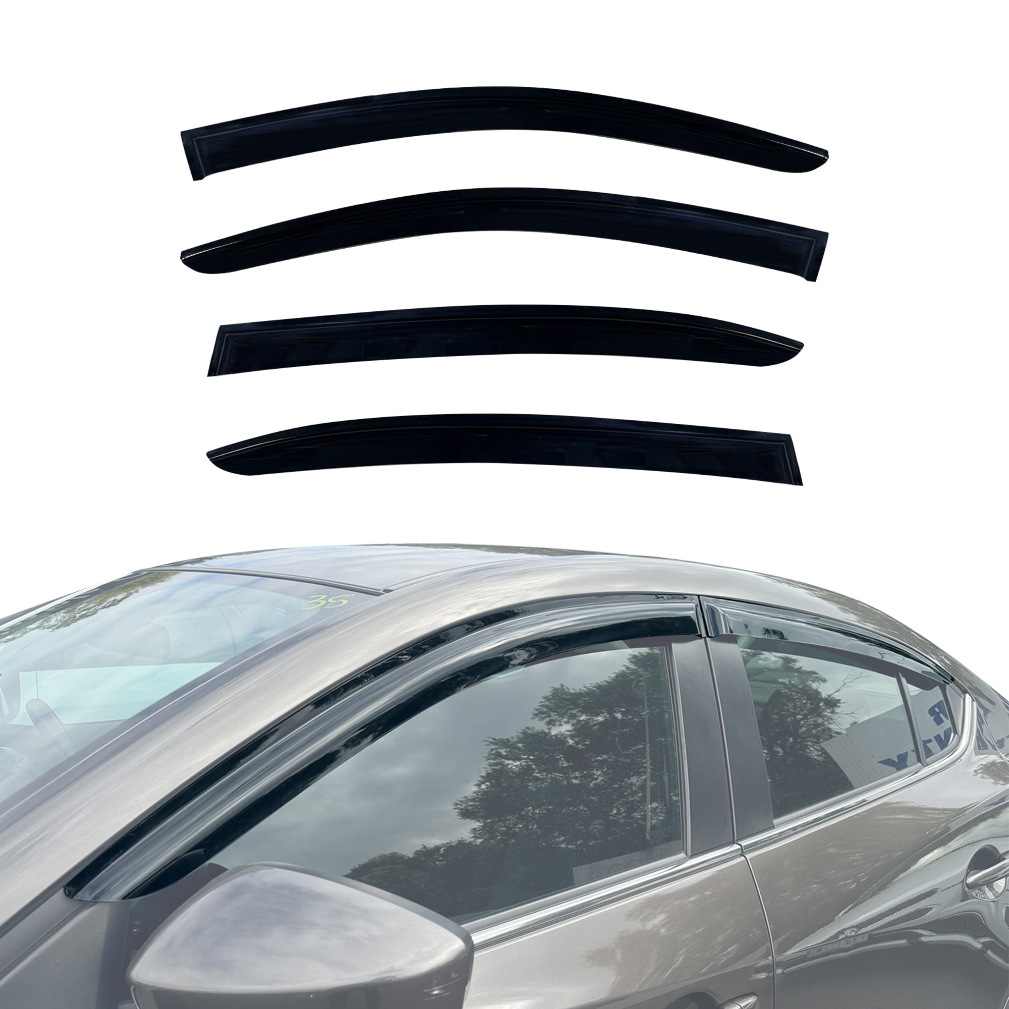 Weather Shields for Mazda 3 BM BN Series 2013-2019