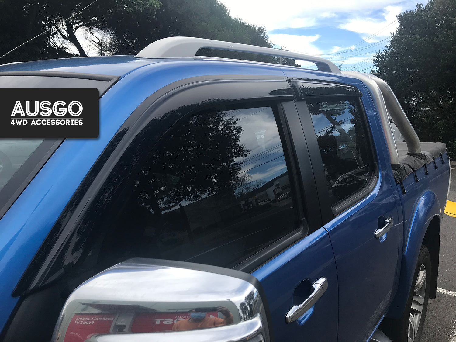Luxury Weather Shields for Mazda BT50 BT-50 UN Dual Cab 2006-2011