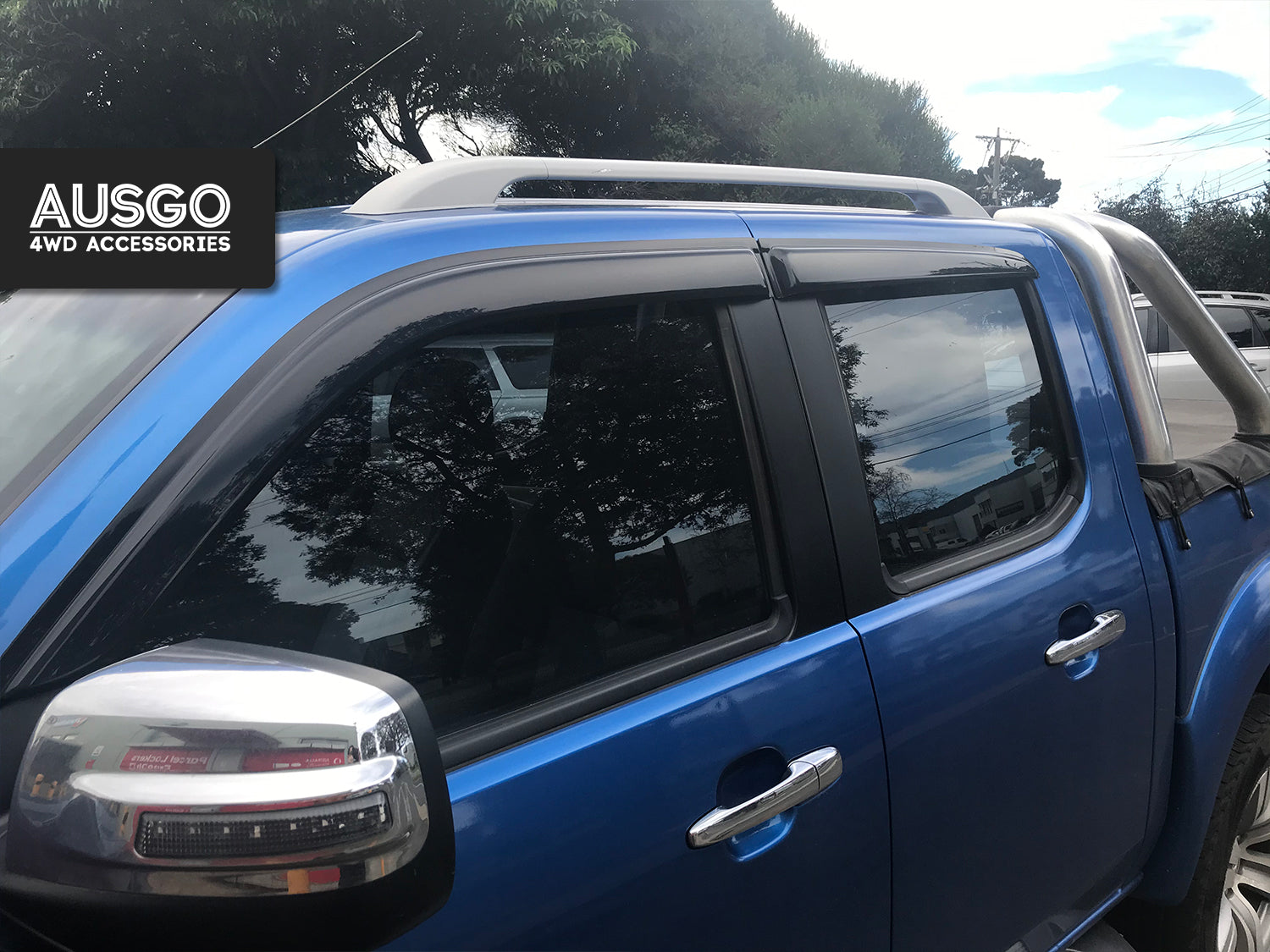 Luxury Weather Shields for Mazda BT50 BT-50 UN Dual Cab 2006-2011
