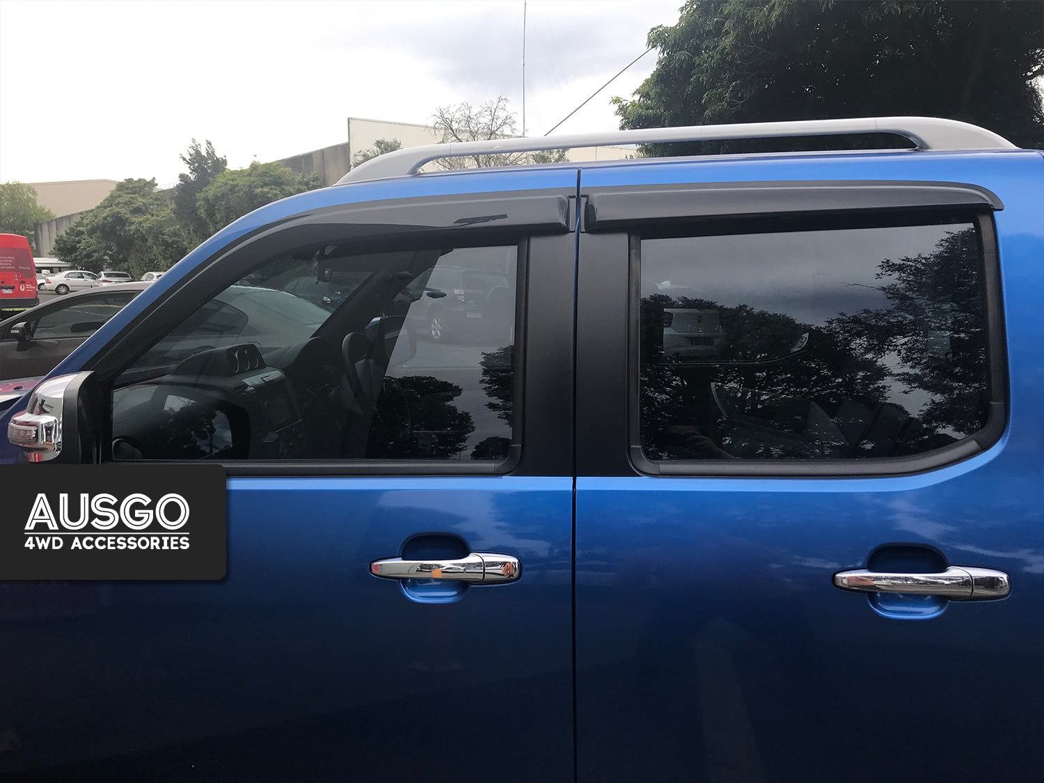 Luxury Weather Shields for Mazda BT50 BT-50 UN Dual Cab 2006-2011