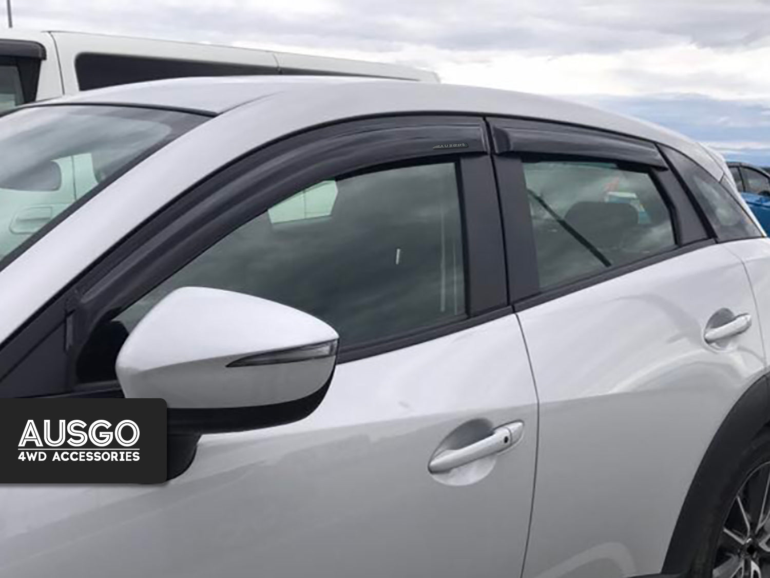 Luxury Weather Shields for Mazda CX3 CX-3 2015-Onwards