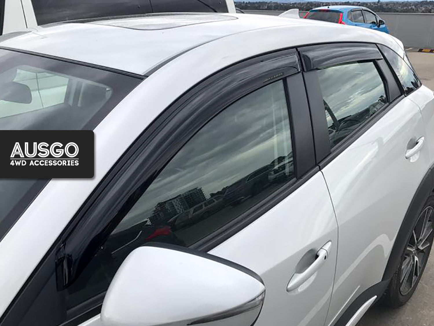 Luxury Weather Shields for Mazda CX3 CX-3 2015-Onwards