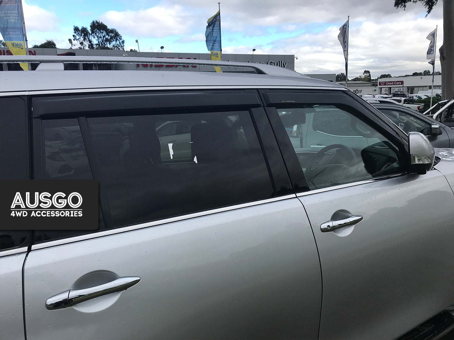 Luxury Weather Shields for Nissan Patrol Y62 2012-Onwards