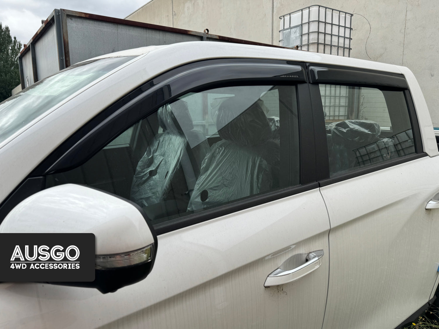 Luxury Weather Shields for KGM SsangYong Musso Q261 2018-2026