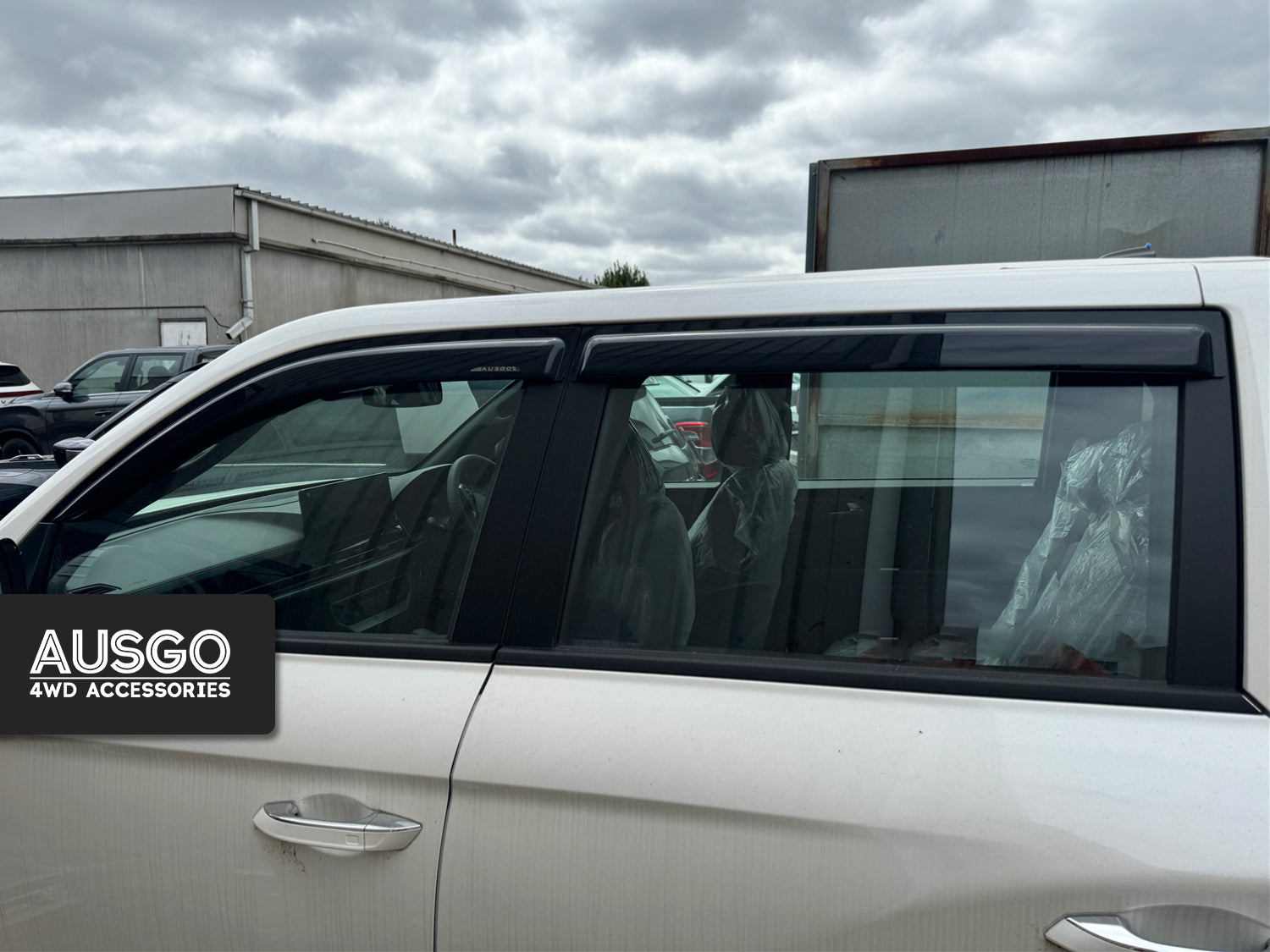 Luxury Weather Shields for KGM SsangYong Musso Q261 2018-2026