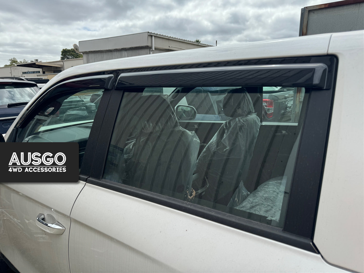 Luxury Weather Shields for KGM SsangYong Musso Q261 2018-2026