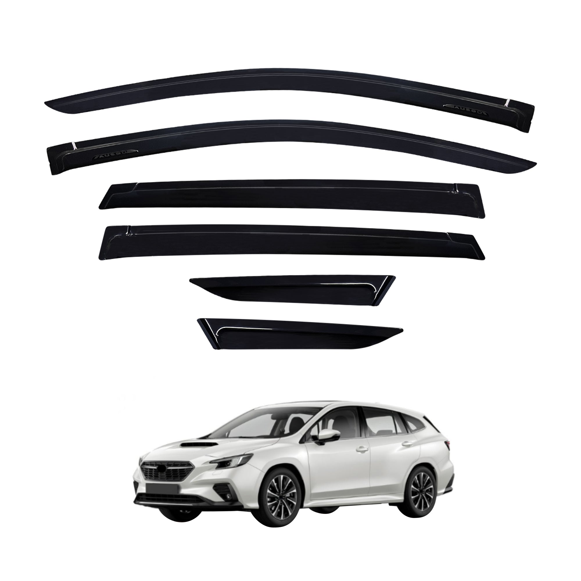 Luxury Weather Shields for Subaru WRX Wagon 2022-Onwards