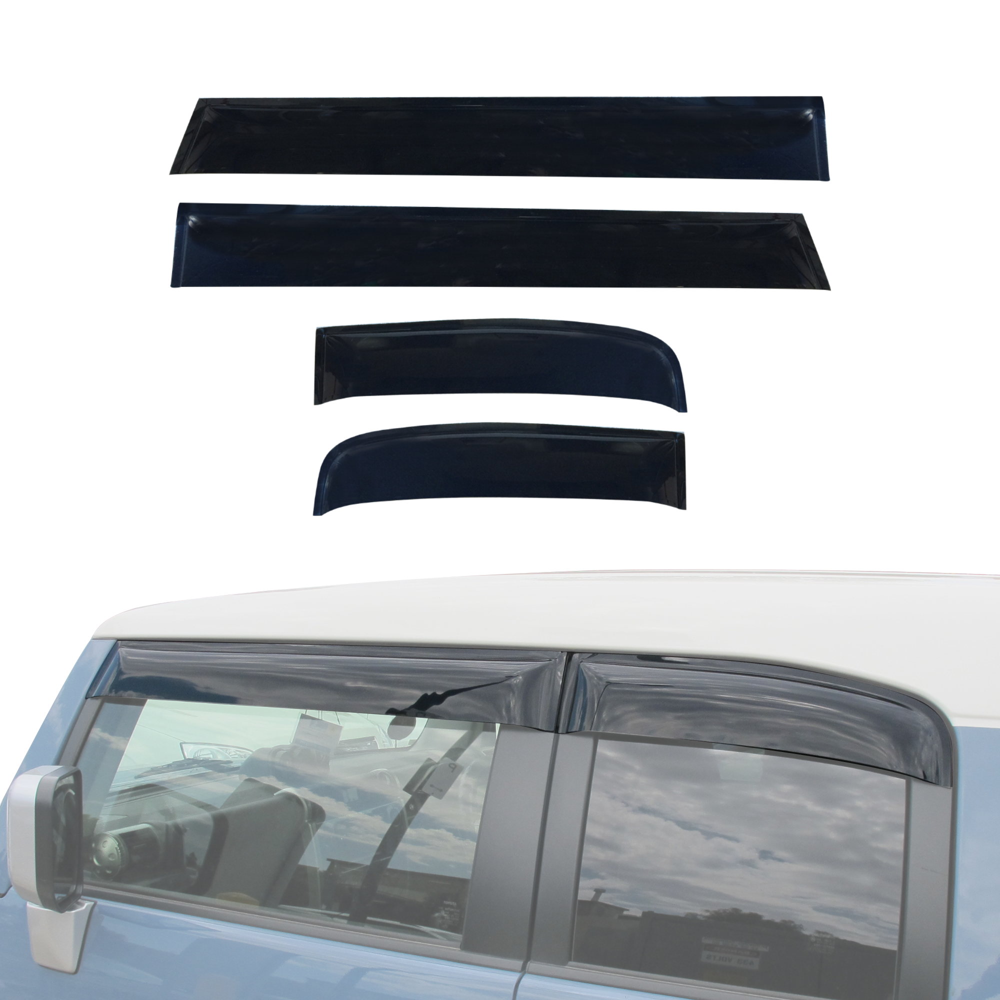 Weather Shields for Toyota FJ Cruiser 2011-2019
