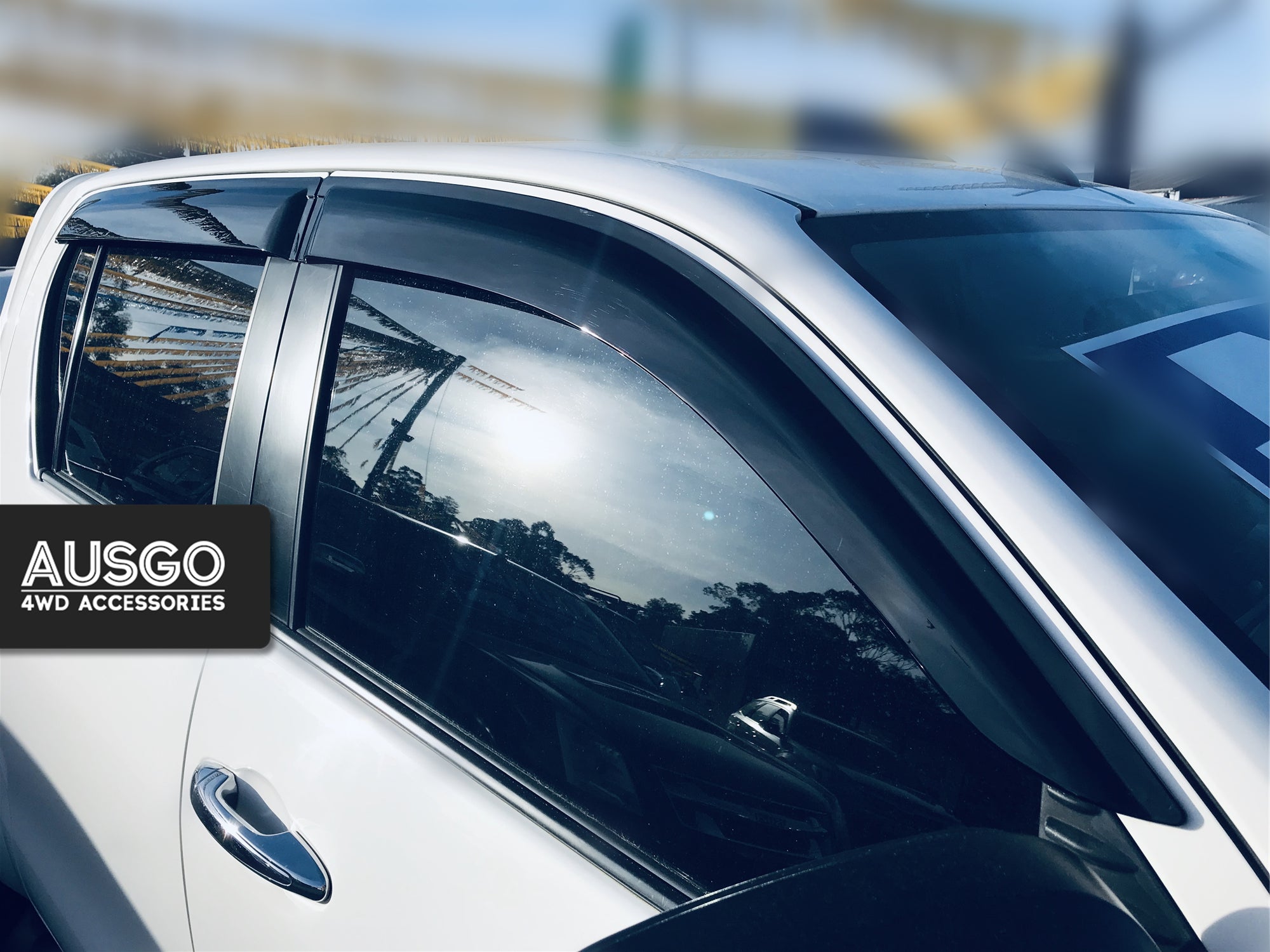 Injection Weather Shields for Toyota Hilux Dual Cab 2025-Onwards