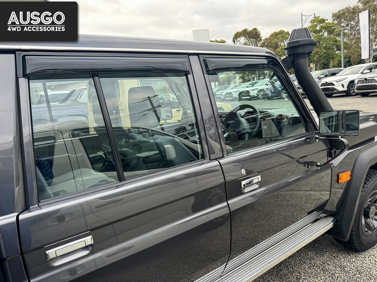 Weather Shields for Toyota Land Cruiser 79 Series