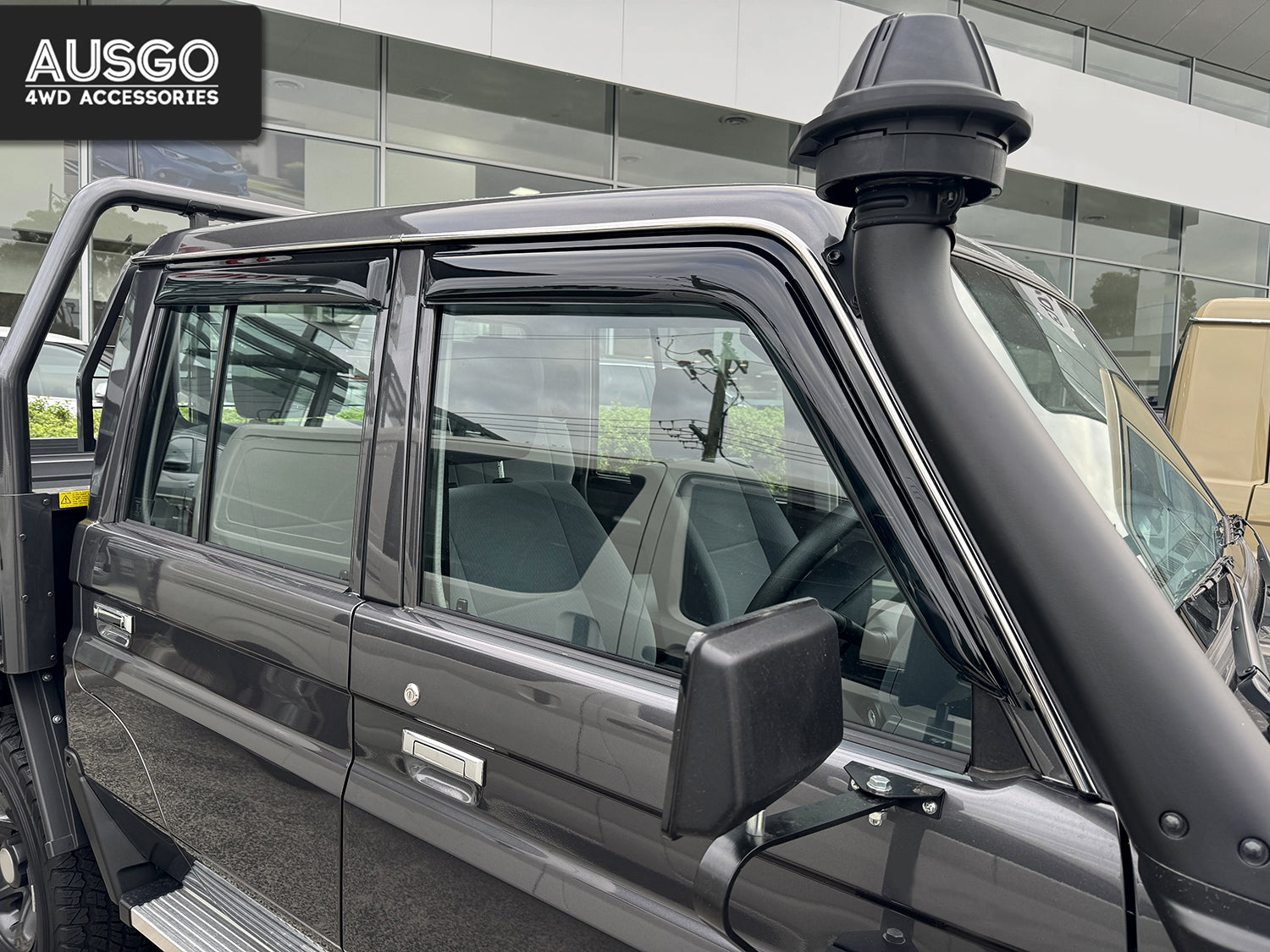 Weather Shields for Toyota Land Cruiser 79 Series