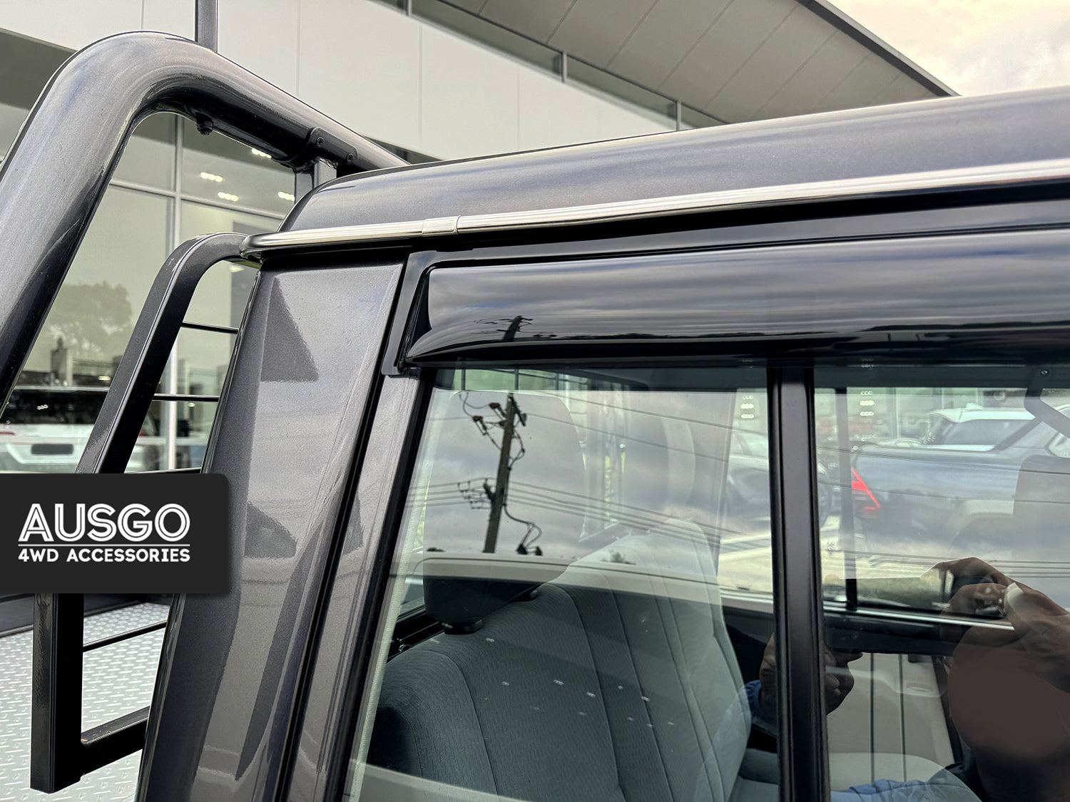 Weather Shields for Toyota Land Cruiser 79 Series