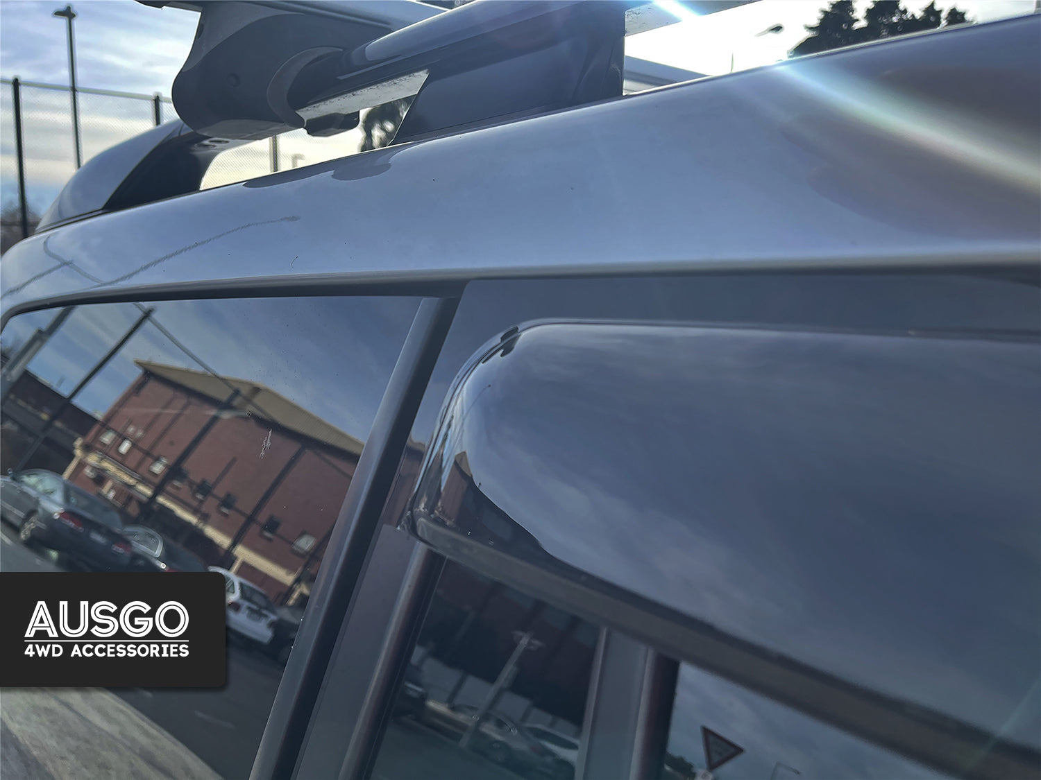 Luxury Weather Shields for Toyota Land Cruiser Prado 120 Series 2003-2009