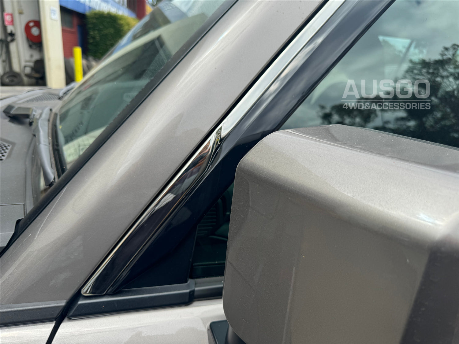 Stainless Trim Weather Shields for Lexus GX550 2024-Onwards