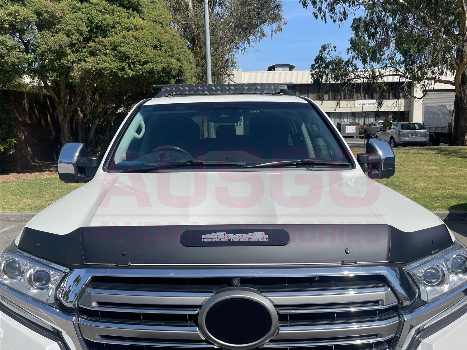 Injection Weather Shields + Bonnet Protector for Toyota Land cruiser 200 LC200 2007-2015