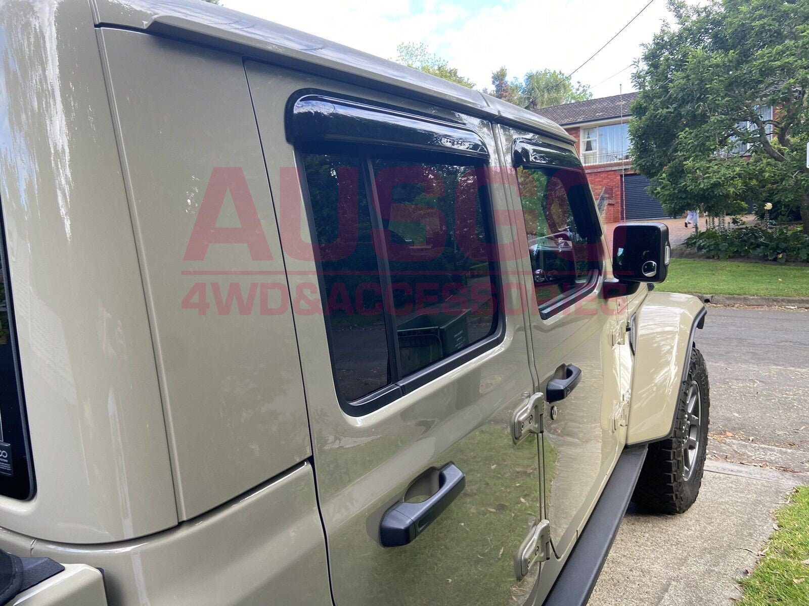 Weather Shields + Bonnet Protector for Jeep Gladiator 2020-Onwards