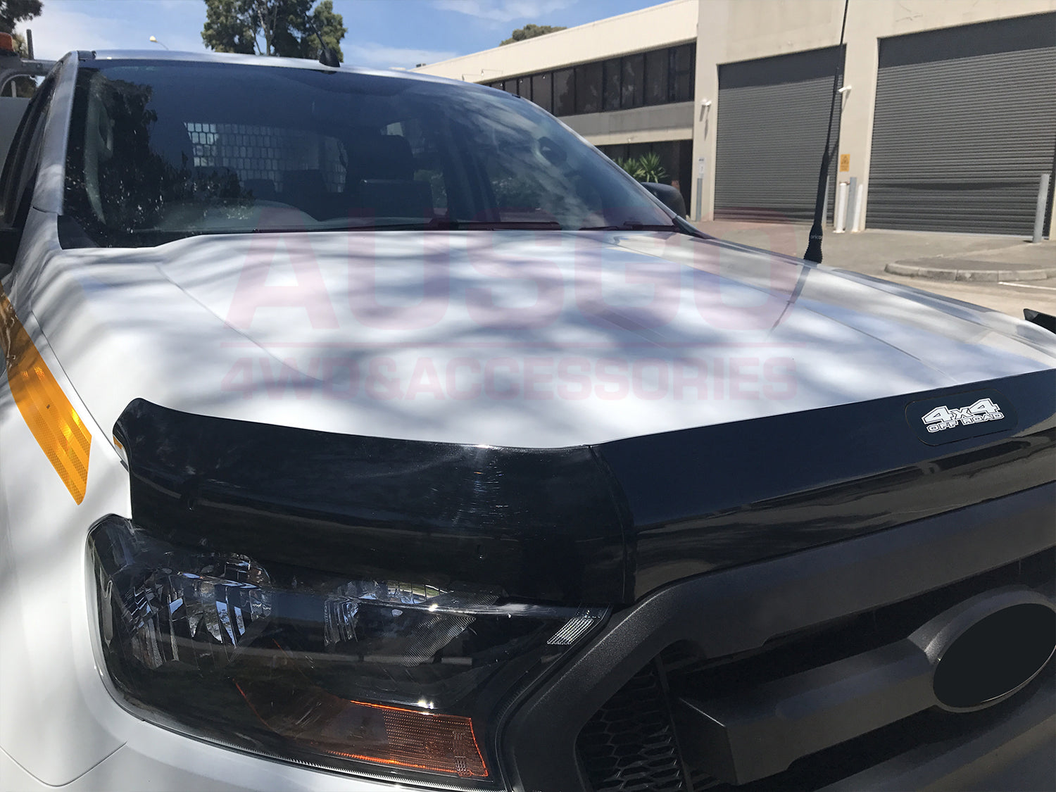 Injection Weather Shields + Bonnet Protector for Ford Ranger Dual Cab 2016-2022